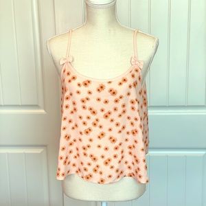 Cute Flowery Tank Top